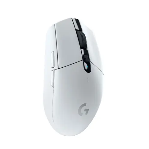 Logitech G305 LIGHTSPEED Wireless Gaming Mouse, Hero 12K Sensor, 12,000 DPI, Lightweight, 6 Programmable Buttons, 250h Battery Life, On-Board Memory, PC/Mac - White