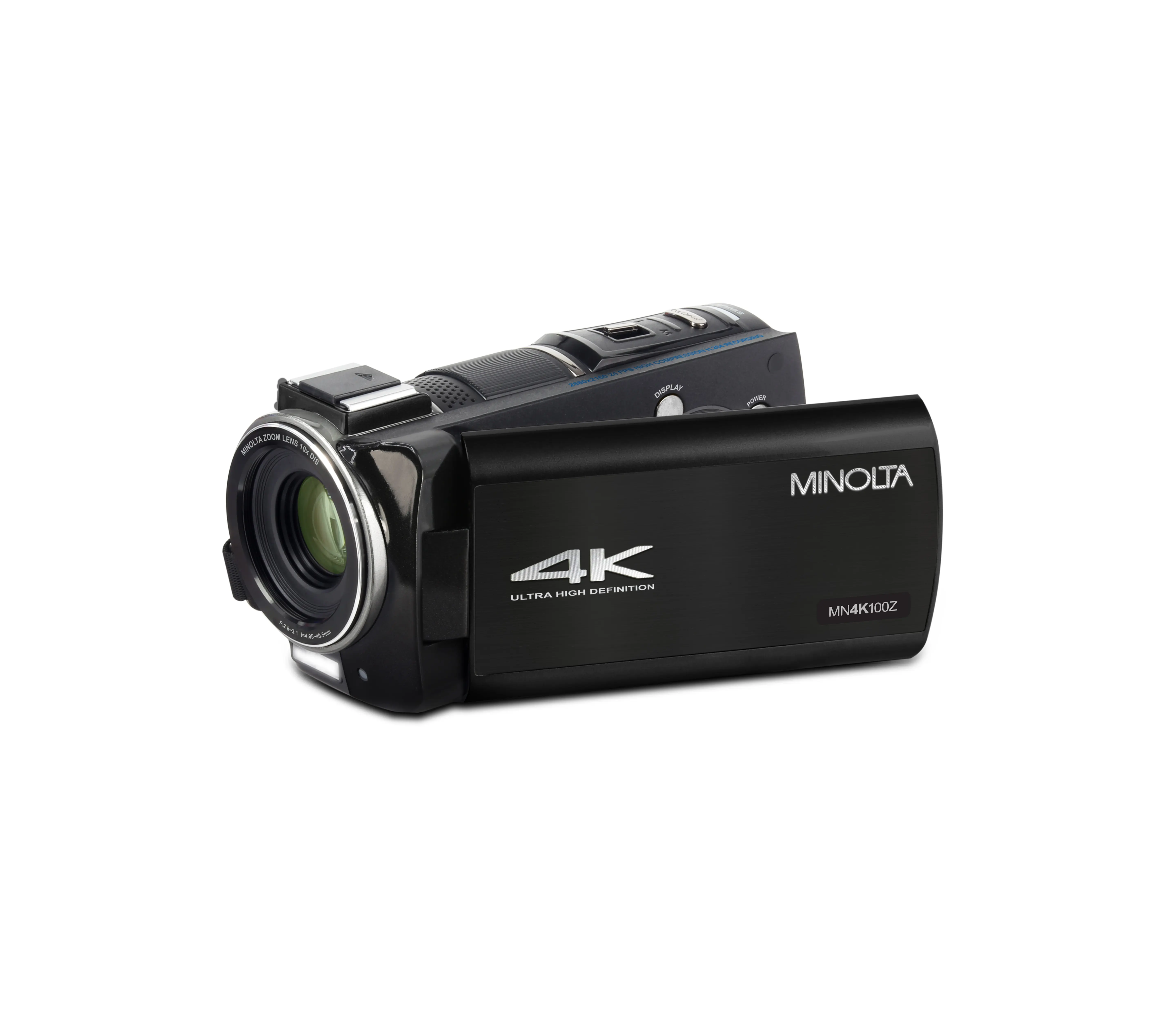 MN4K100Z 4K Ultra HD Camcorder w/10x Optical Zoom (Black) Refurbished