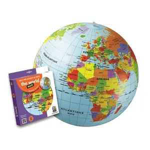 The World 20-inch Large Inflatable Globe