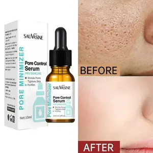 Pore Shrink Face Serum Remove Large Pores Dark Spots Acne Blackhead Oil Repaire Facial Pore Improve Dull Smooth Skin Care 2024