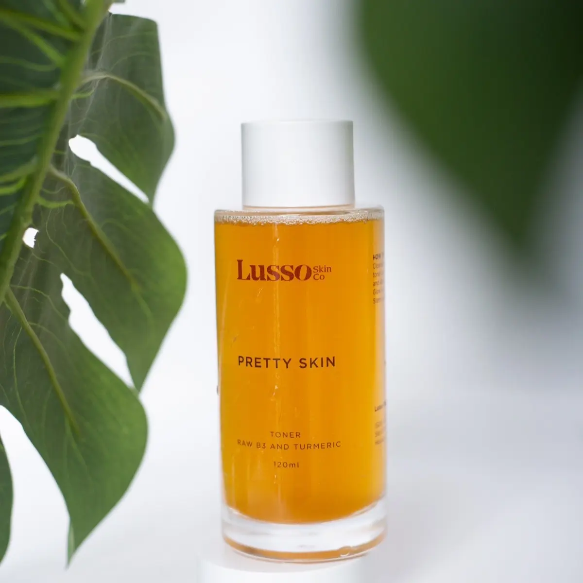 Pretty Face Toner Raw B3 and Turmeric for Oil Control Dry Skin Fragrance Free Sensitive Skin
