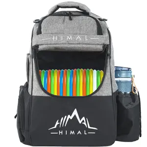 HIMAL HIMAL Disc Golf Bag with Large Capacity, Durable Disc Golf Backpack Holds 18+ Disc,and mutiple pockets