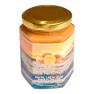 No Added Sugar California Persimmon Treat 7.46 oz Made in the USA Healthy Snack Fresh Persimmons Natural Sweetness