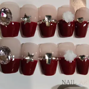 Custom Handmade Reusable Nails - Variety of Colors, Styles, Sizes, and Designs for Nail Art and Care - Nail Care