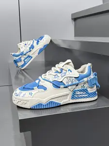 Men's New Summer Casual Original Flat Shoes, Thick Sole Height Increasing Sneakers, Versatile Fashion Footwear for Daily Wear