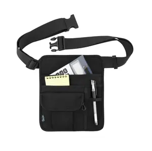 Premium Quality Restaurant Waiter Waist Money Pouch Bag Restaurant Apron Bag with Adjustable Belt Check Holder serverapronpouch