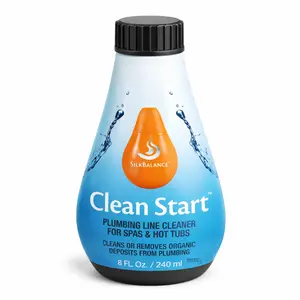 SilkBalance Clean Start Hot Tub Plumbing Cleaner – Spa Pipe & Jet Purge Treatment – Removes Biofilm Residue Before Water Change