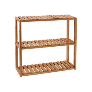 SONGMICS Wall Mounted 3-Tier Utility Storage Shelf