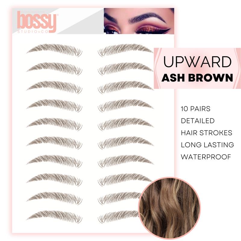 | Upward | Temporary Eyebrow Tattoos by Bossy Studio & Co