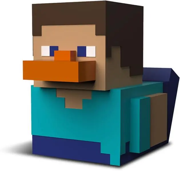 Tubbz - Minecraft Steve #1 New 9cm TV/Character PVC Collectible Statue, Vinyl Figure (Boxed Edition) [COLLECTIBLES]