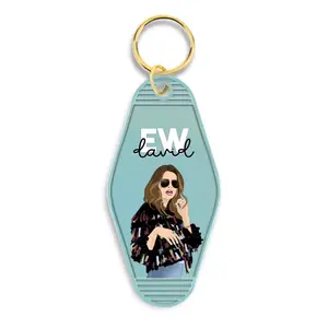 Alexis Rose Schitt's Creek Ew David Motel Keychain