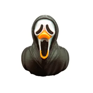 SCREEM Horror Inspired Gothic Duck - Spooky Halloween Decor or Gift