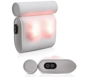 Massaging Bath Pillow - IPX8 Waterproof Bath Pillow for Tub - Soft 4d Mesh Back, Neck and Shoulder Massager - Deep Tissue Massage Pillow for Deep Relaxation USB-C Rechargeable