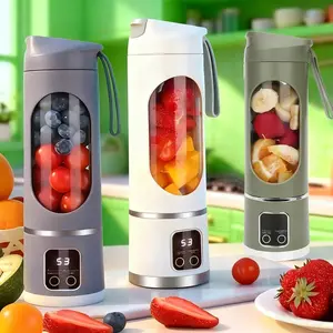 Ultimate Portable Blender! USB Rechargeable & Compact for Smoothies On-The-Go - Perfect Travel, Back To School & Gym! Leak Proof Design, Makes Shakes & Baby Food in Seconds Cup Juicer Rechargeable Mini Blender Vegetable