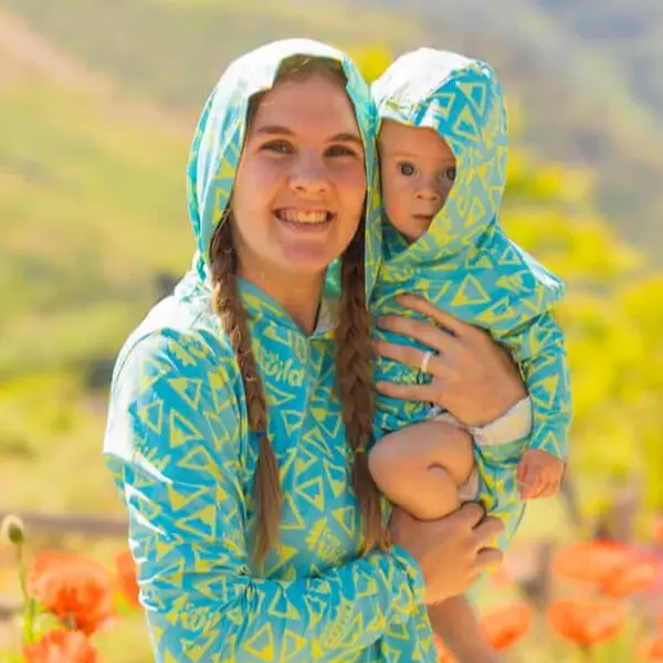 Alpine Peaks UPF 50 Mom's Sun Hoodie