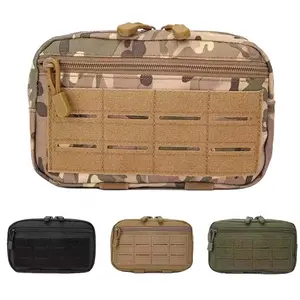 Tactical Multifunctional Medical Bag, Camouflage Waist Pack Molle Attachment Bag, Outdoor Sports Storage Pouch, Essential Gear Organizer, Durable Outdoor Hiking