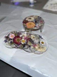 Resin coasters