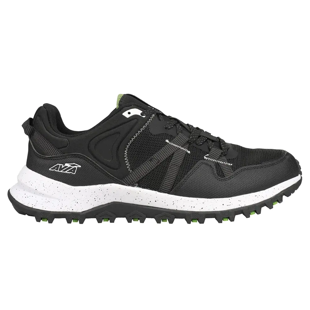 Avia Mens Avi-Upstate Running Sneakers Shoes - Black
