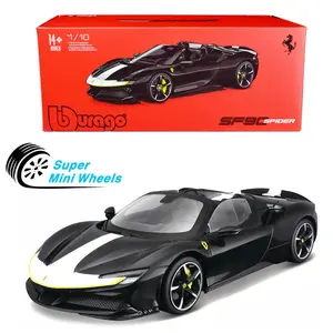 Bburago 1:18 Ferrari SF90 Spider - Black – Signature Series