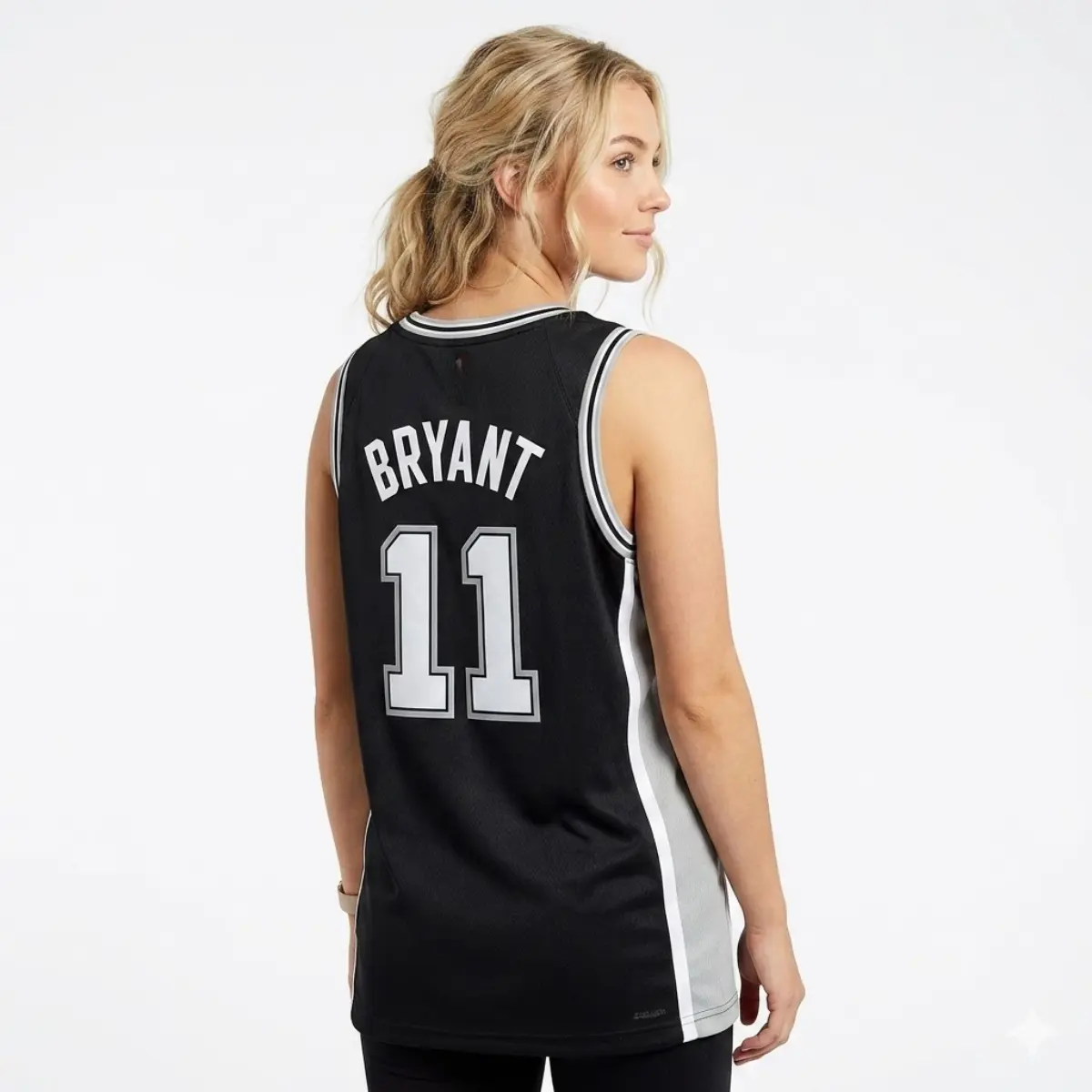 Bryan Antonio Black Basketball Fan Jersey #11, Sleeveless Athletic Sports Tank Top, Breathable Game Day Apparel for Basketball Fans