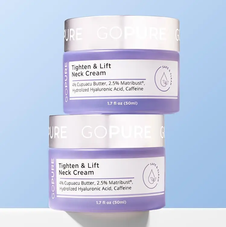 GOPURE Tighten & Lift Neck Cream 2 Jars