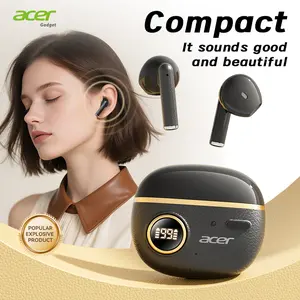 Acer OHR544 Wireless Stereo Earbuds, In-Ear Noise-Canceling, Extra Long Battery Life, Universal Fit for Men and Women, Comfortable Wear, Noise Isolation Headphones, Compact Headset Design, Touch Control