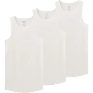 HOdo Big and Tall Mens Compression Shirts Sleeveless Shapewear Slimming Undershirts Tummy Control Tank Tops 2XL-6XL