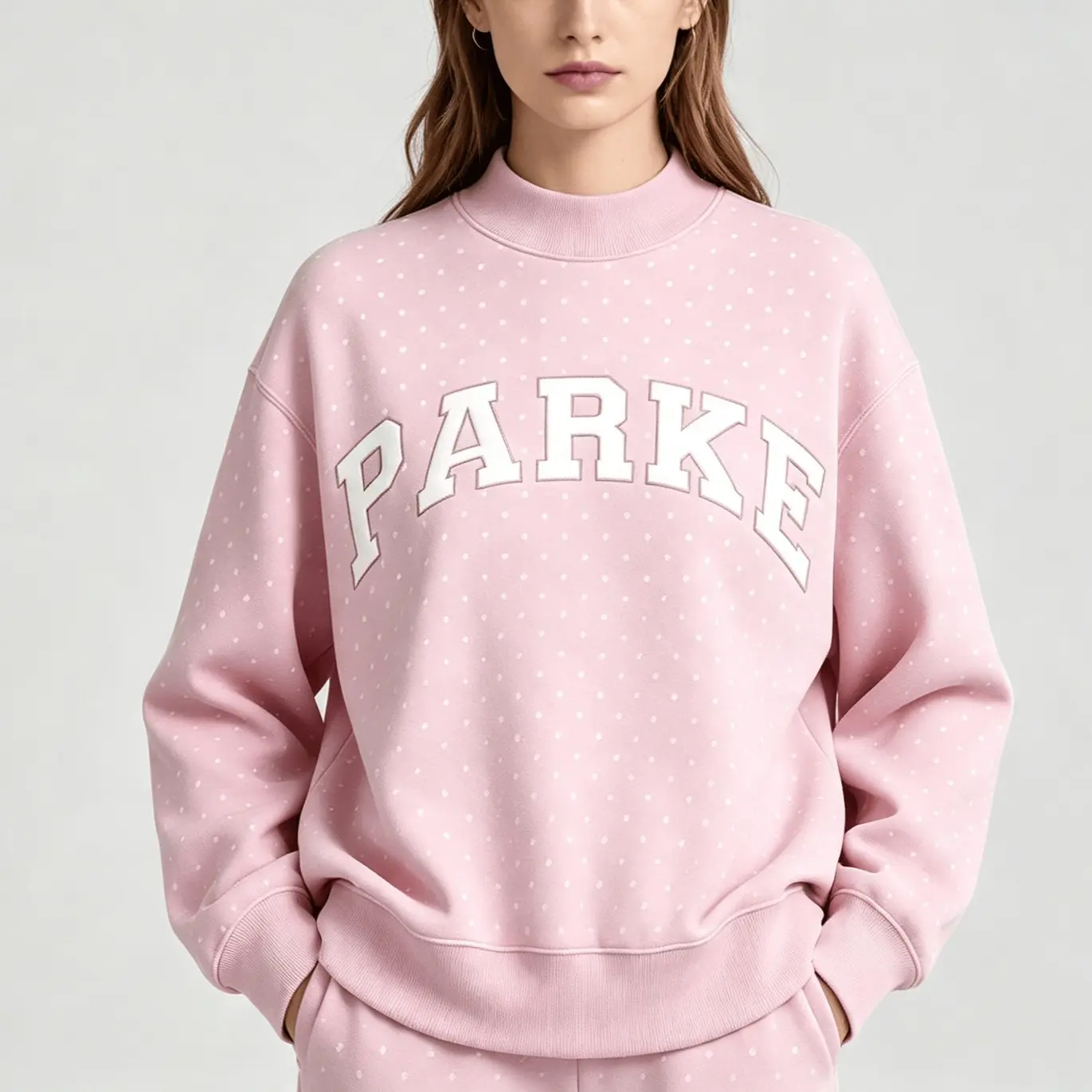 Pink polka dot