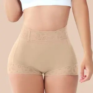 Women's Plain Lace High Waist Shapewear Panty Tummy Control Butt Lifting Compression Bottoms High Stretch Breathable Slimming for Everyday Daily Wear Sexy Lightweight Stretchy