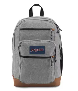 Jansport COOL STUDENT Backpack Grey Letterman Poly