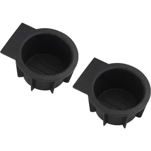 Cup Holder Insert,Fit 04-08 F150 with Flow Through Console/04-14 F150 without Flow Through Console/Expedition Lincoln Navigator Mark LT Replaces 2L1Z- 7813562 -AAA Front Center Console