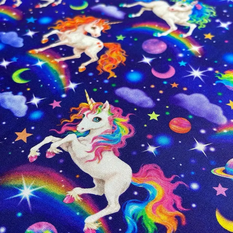 Unicorn Print Satin Bonnet Protects Hair from Damage Frizz and Breakage Gentle on Curly & Straight Hair Moisturizing and Heat Protection
