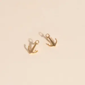 Anchor Stud Earrings