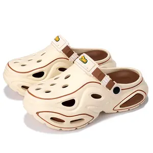 Chunky Platform Clogs for Women Men |   Retro Slip-On Beach Sandals |   Waterproof Lightweight EVA Shoes for Pool, Beach & Casual Wear