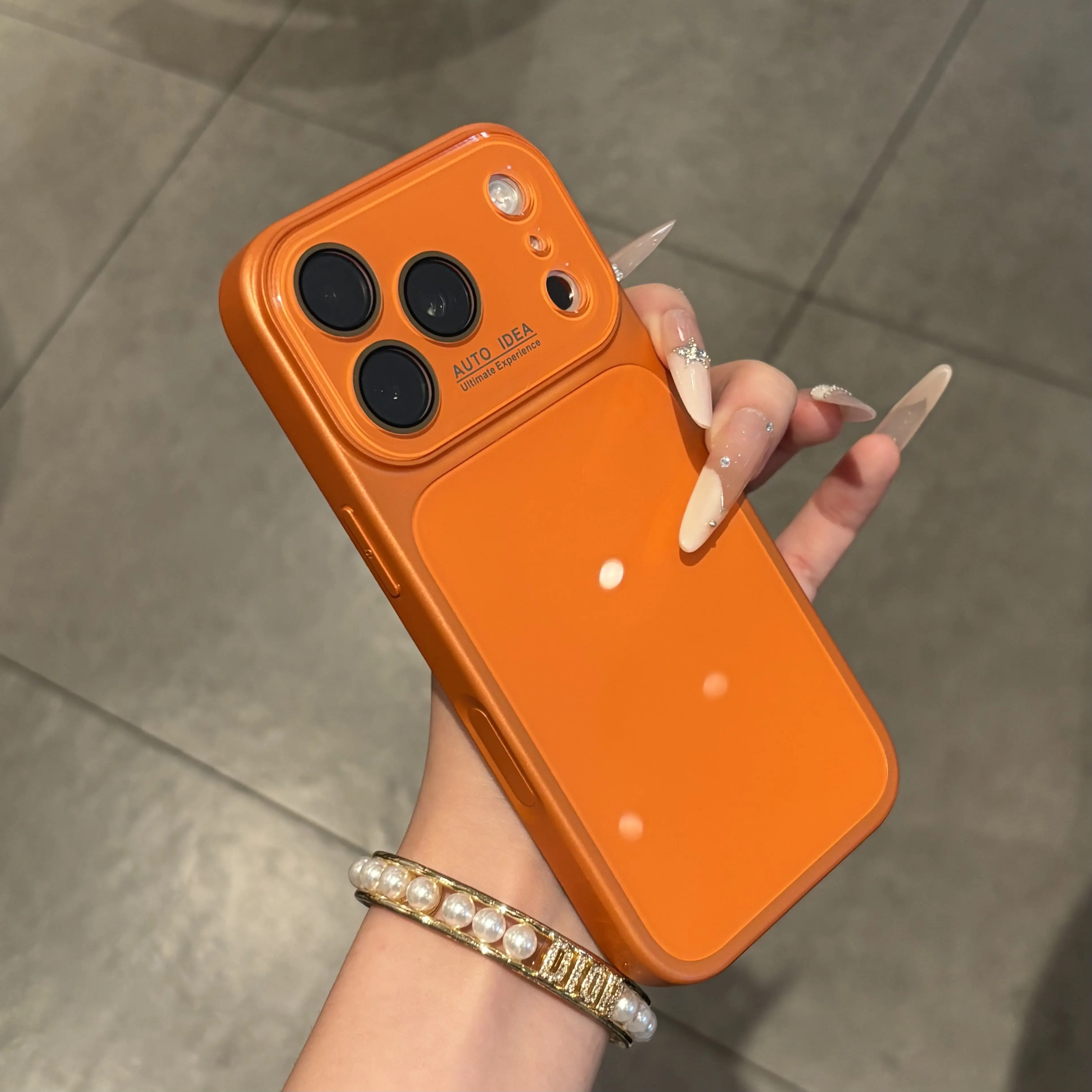 Summer Dopamine Color Phone Case For iPhone 13 14 15 16 17 Pro Max, Cute Solid Color Large Lens Frame Shockproof Soft Cover, Aesthetic Pastel Candy Color Protective Case