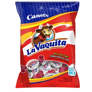 Canel's La Vaquita Milk Hard Candy Peg Bag 4 oz (05442)