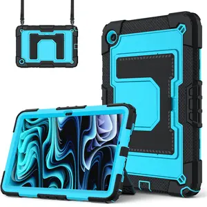 SPALLO Case for Samsung Galaxy Tab A11 Plus 11 Inch 2025 & S10 Lite / S10FE / S9 FE ,Kids Friendly Tablet A9 8.7" 2023 Heavy Duty Protective Shockproof Cover with Shoulder Strap