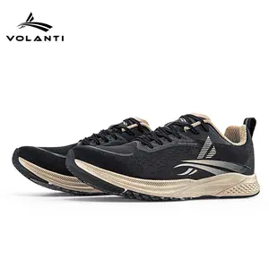 Volanti Dream Lightning Running Shoes | Carbon Plate Professional Sports Running Sneakers Breathable Secure Fit Lightweight Flexible Comfort Shock Absorbing Anti Slip Wear Resistant for Track Running Long Jump Athletics Training