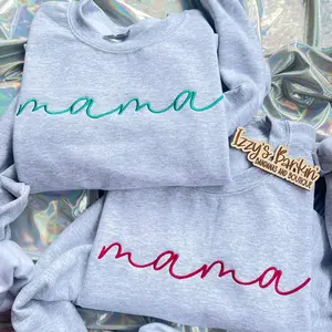 Mama Embroidered Crewneck