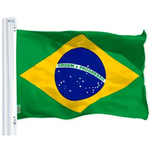 G128 - Brazil (Brazilian) Flag | 3x5 feet | Printed 150D
