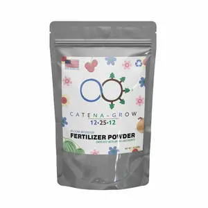 Grow Bigger, Brighter Blooms! Super Concentrated Bloom Booster Fertilizer Powder for Indoor/Outdoor Plants, Flowers, Veggies & Hydroponics! 1lb |12 - 25 - 12| Catena-Grow