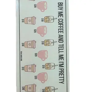 Mini Savings Challenge Tracker Money Saving Tracker Cardstock 5mil Laminated Reusable Fits Any A6 Binder