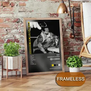 Yeat Album  Poster Music Album Modern Art 2D Poster, Suitable For Bedroom Living Room Decor. Vibrant Colors, Clear Images Ideal For Home Office Decor.