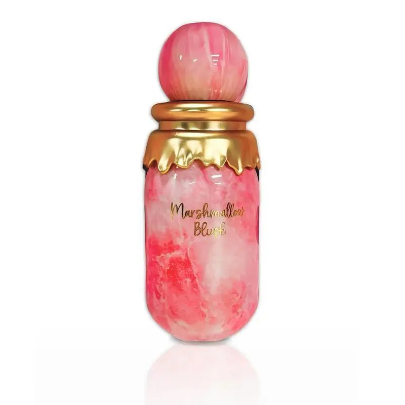 Women's Marshmallow Blush Eau de Parfum 100ml Spray - Dessert-Sweet Natural Blends of Strawberry, Cotton Candy, Vanilla, Floral Notes, Long-Lasting Luxurious Everyday Wear Perfumes for Women, Long Lasting Perfumes, Women Perfumes