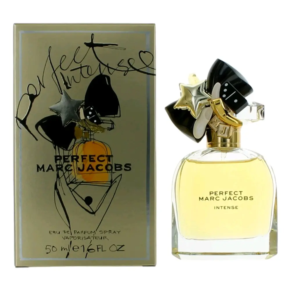 MARC JACOBS Perfect Intense Bold Unisex EDP, 1.7oz (50ml) Star Cap Fragrance, 20 Pcs ByBox - Spain (121880), 20 Pcs Pack