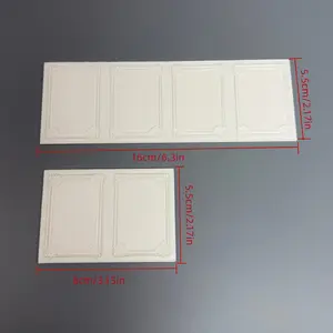1:12 scale collectible wall panel with small sculptures, suitable for dollhouses, featuring a Nordic Gothic style, complete with miniature furniture.These 16cm PLA wall stickers are available in a variety of designs and colors
