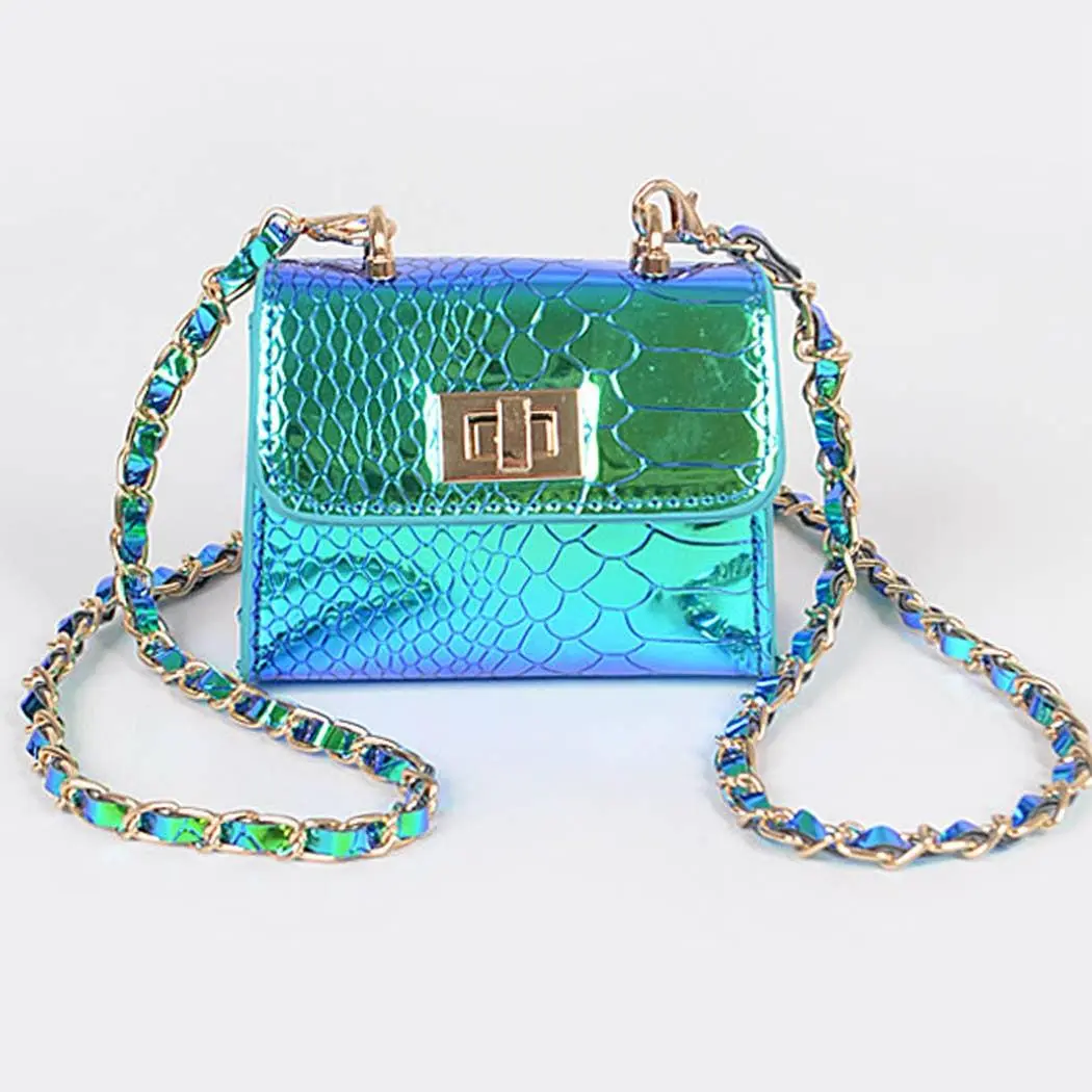 Hologram Mini Bag 4 inch by 3 inch Adorable