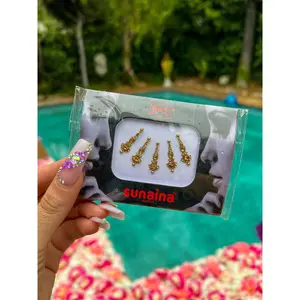 Gold Goddess Bindis (pack of 8)