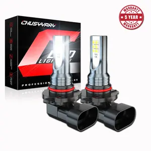 For Ford Explorer 2016 2017 2018 2019 9005 9145 9140 White LED Fog Light Bulbs Kit