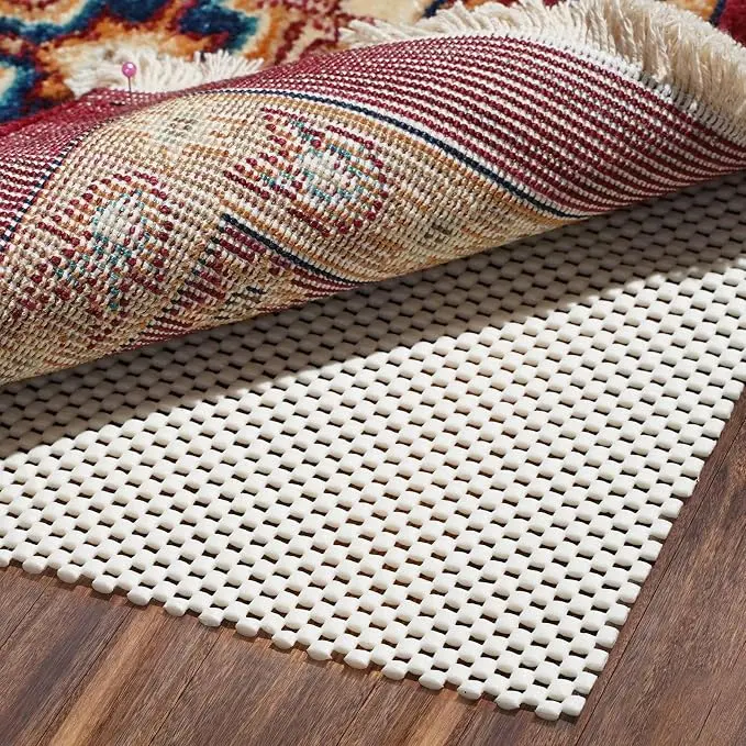 BAGAIL BASICS Non Slip Rug Pad Gripper Extra Thick Carpet Pads for Area Rugs and Hardwood Floors, Keep Your Rugs Safe and in Place